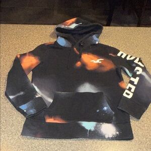 New Hollister logo space dye super soft sweatshirt hoodie